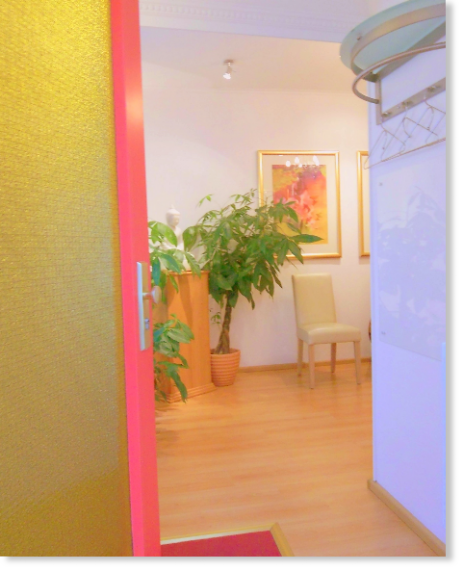 Eingang Chiropraktik-Praxis Dr. Manstein Baden-Baden